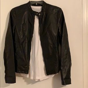 Express faux leather jacket